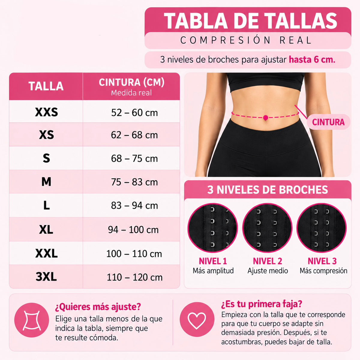 Faja Cinturilla con Chaleco