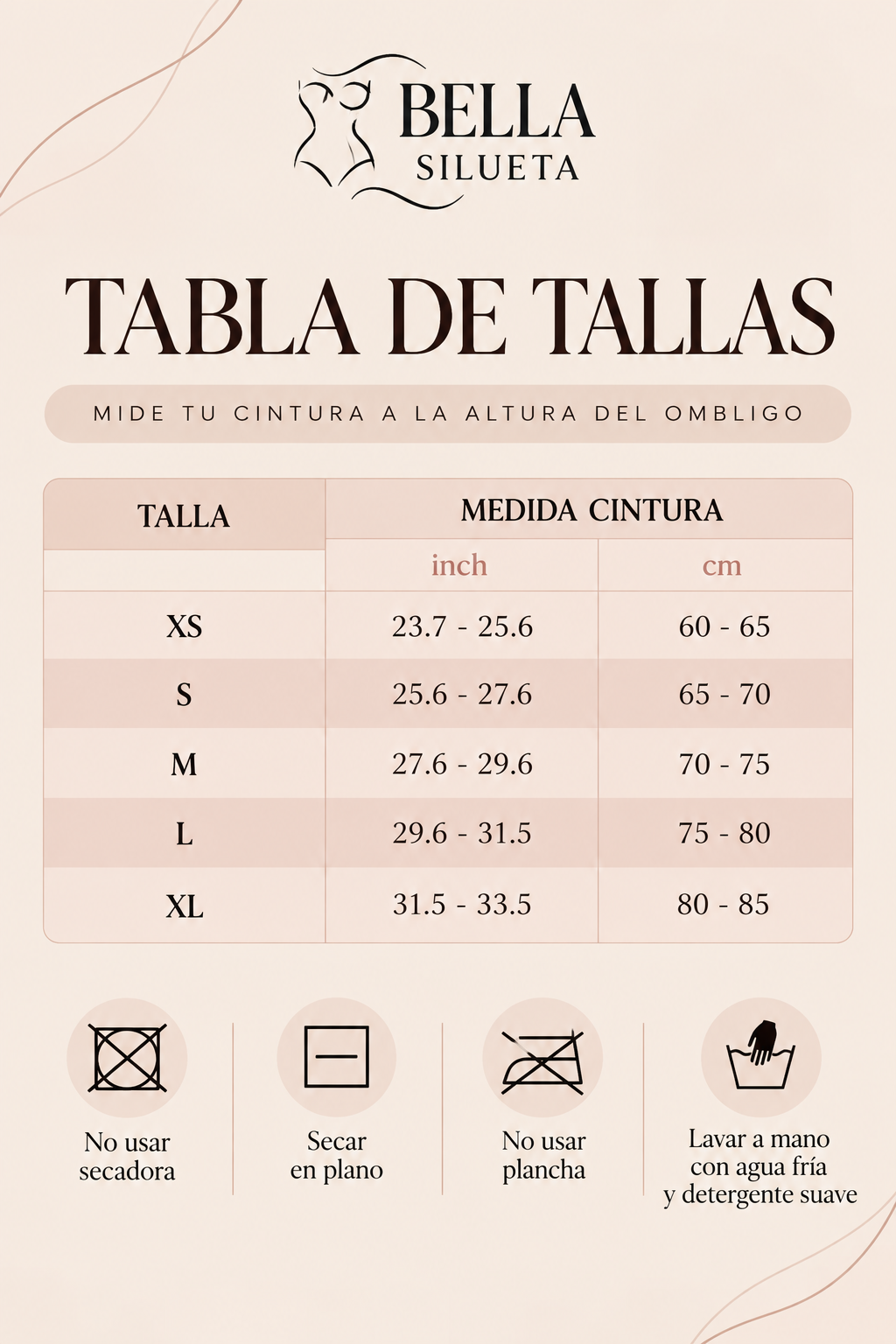 Faja Cinturilla de Látex